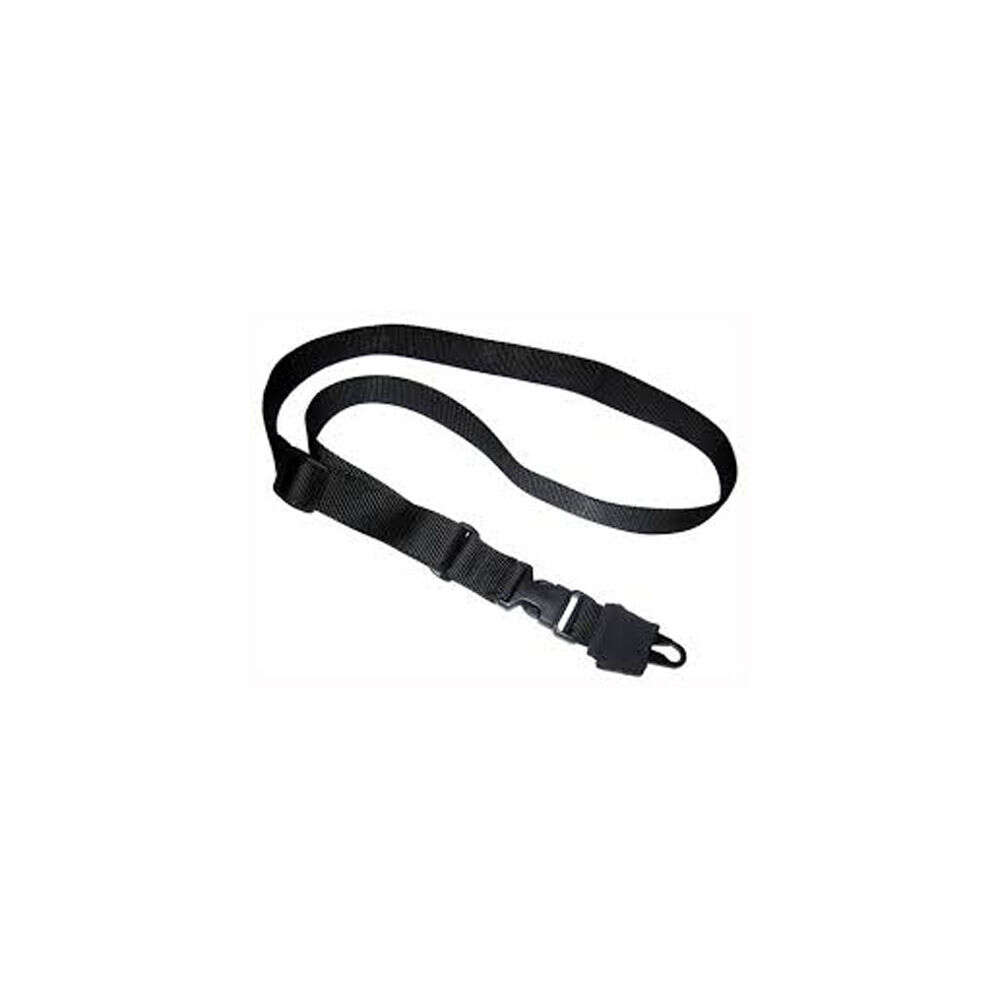 Slings Swivels Sport Ridge Ready Series TacShield CQB Single Point Sling QDPush Button Swivel BLK 1 1/2 in